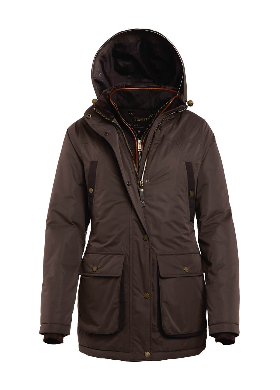 Holland Cooper Stamford Country Coat - Chocolate