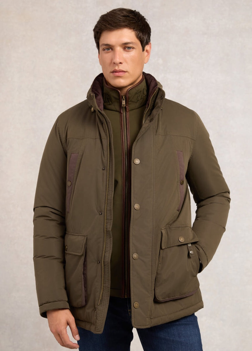 Holland Cooper Men's Stamford Field Coat - Khaki