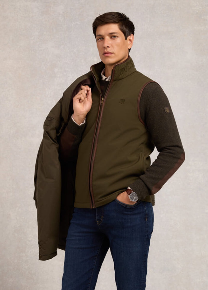 Holland Cooper Men's Stamford Field Coat - Khaki