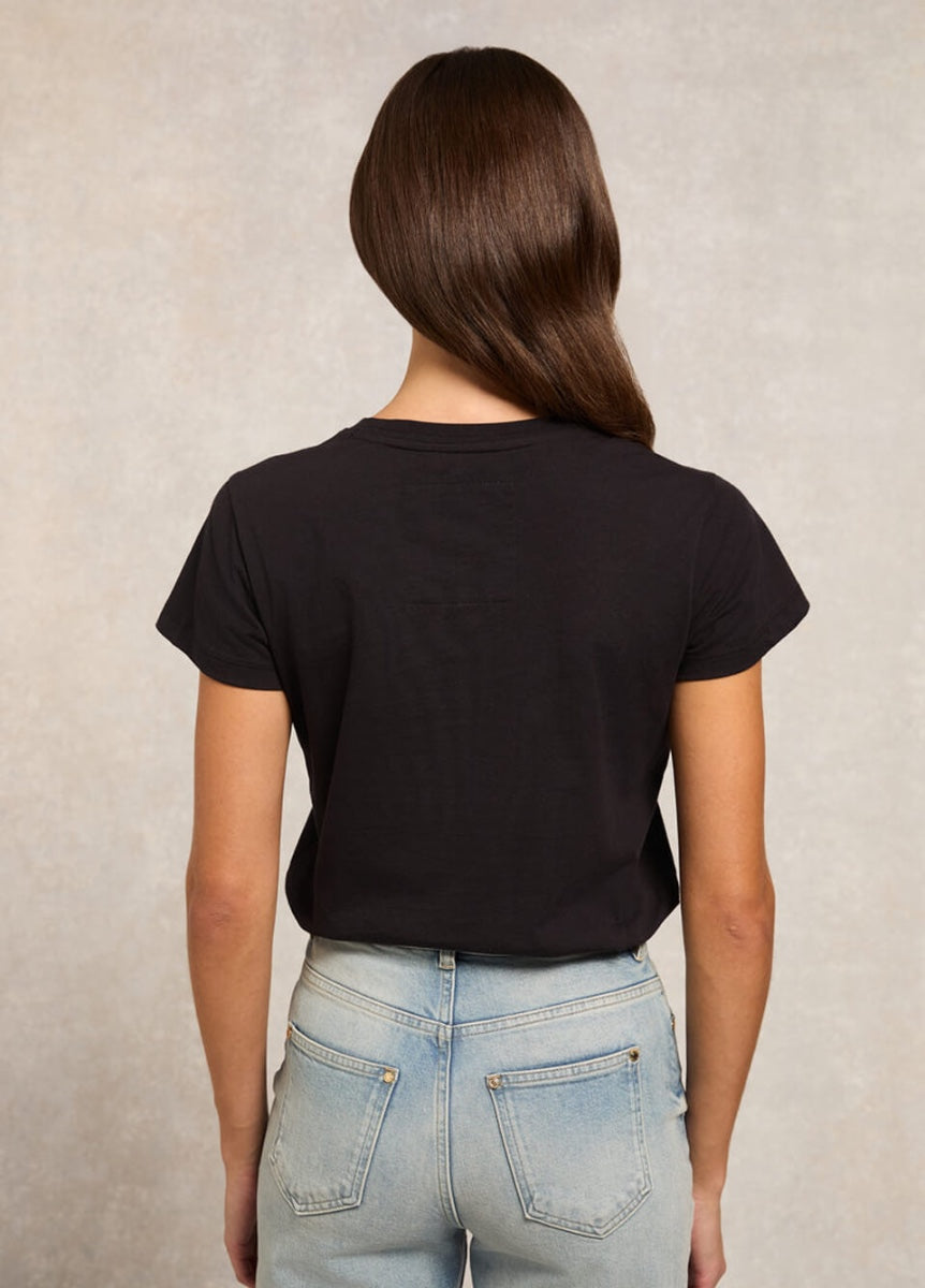 Holland Cooper Monogram Tee - Black