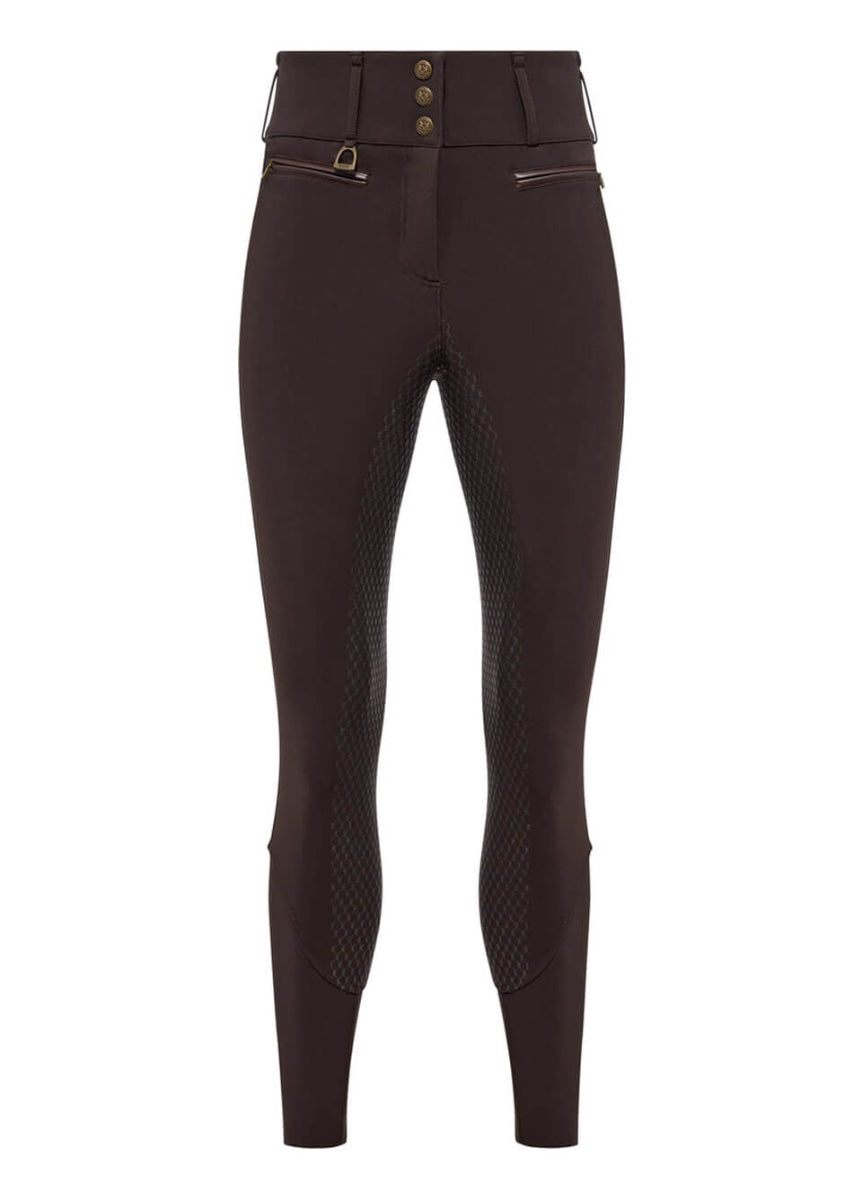 Holland Cooper Thermal Heritage Breeches - Chocolate