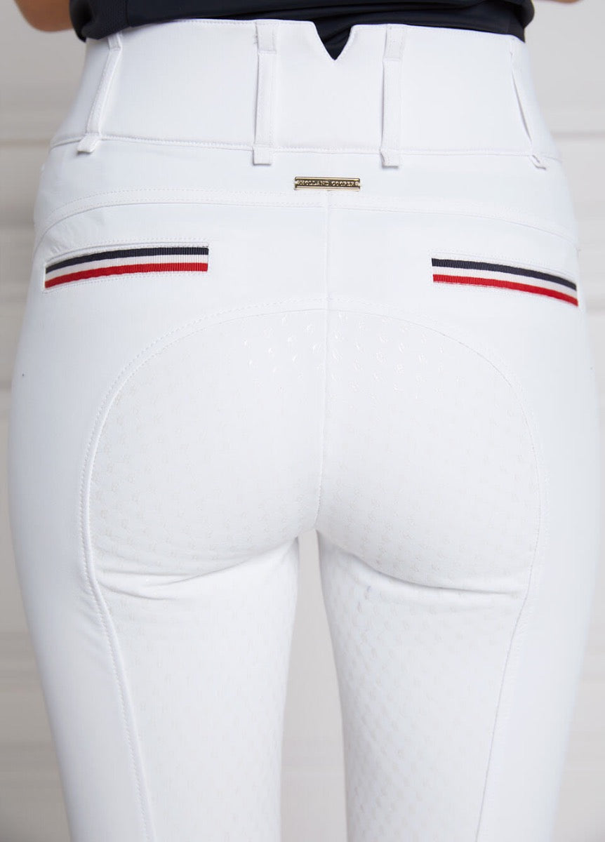 Holland Cooper Hickstead Breeches - White