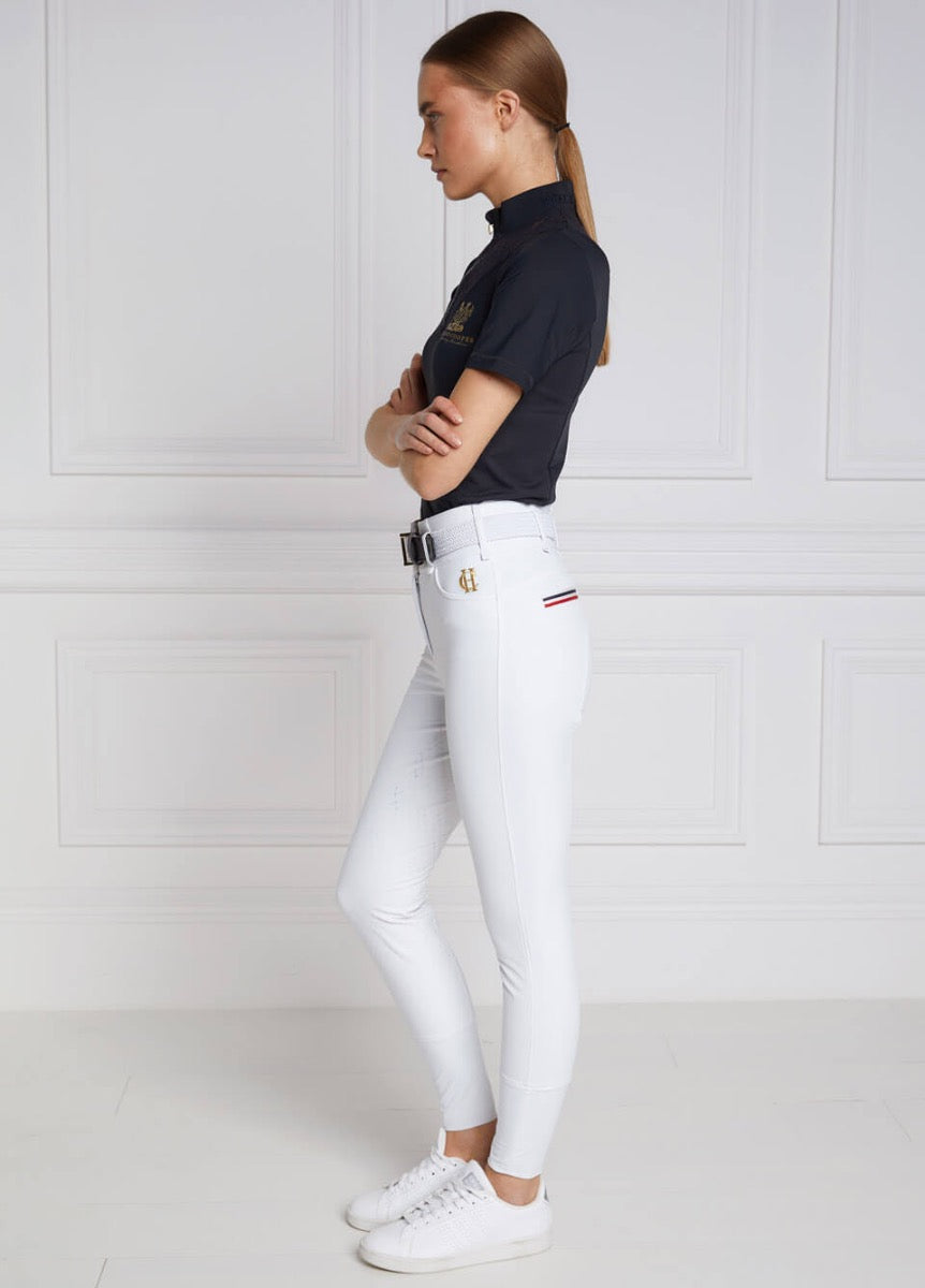 Holland Cooper Hickstead Breeches - White