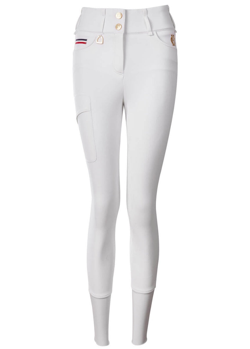 Holland Cooper Hickstead Breeches - White