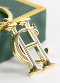 Holland Cooper HC Keyring - Gold