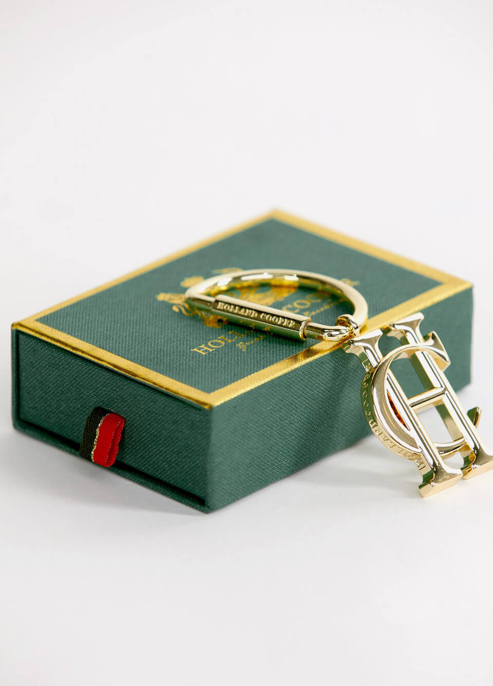 Holland Cooper HC Keyring - Gold