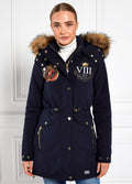 Holland Cooper Team Parka - Ink Navy