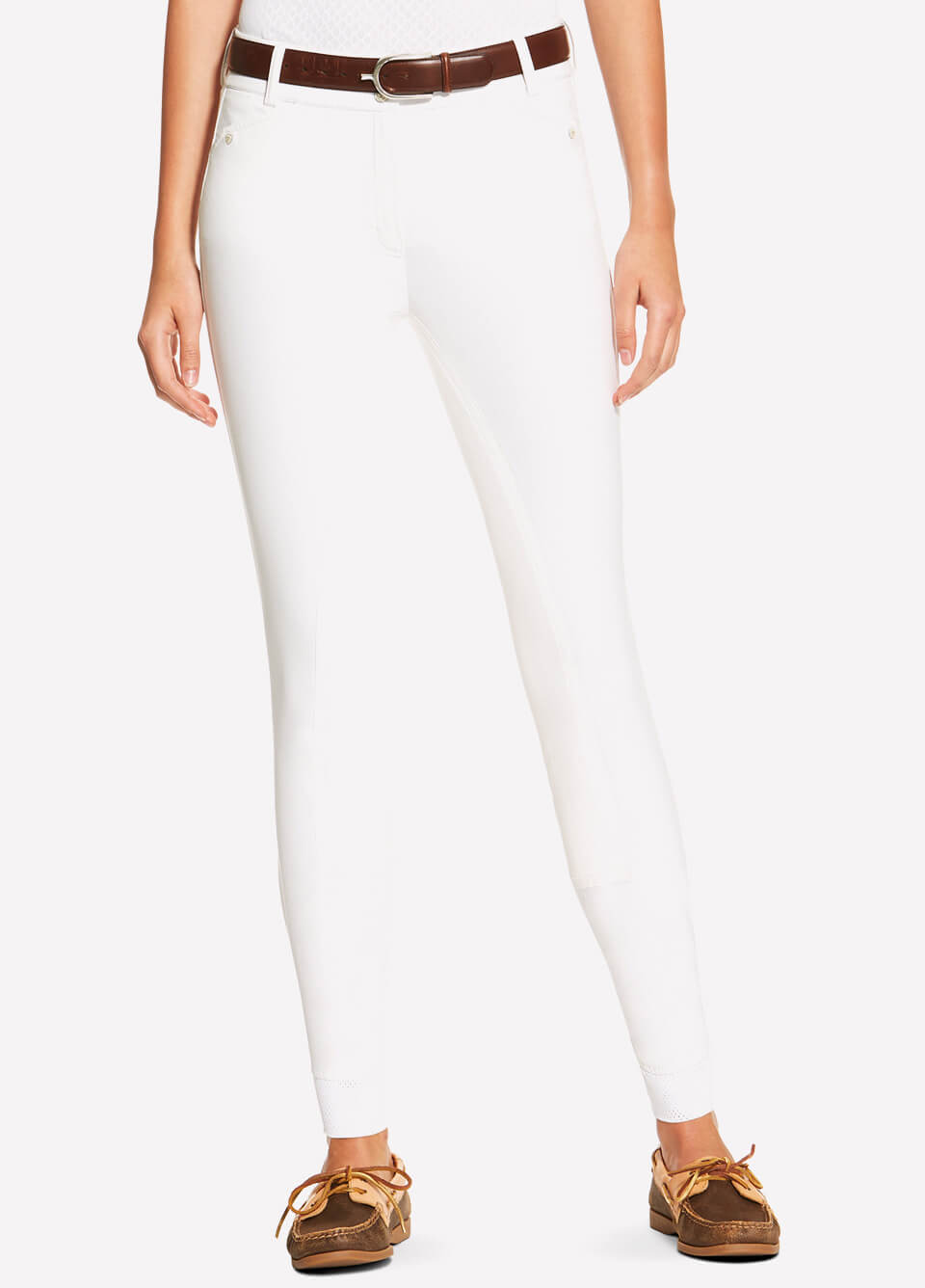 Ariat Heritage Elite Full Seat Breeches - White