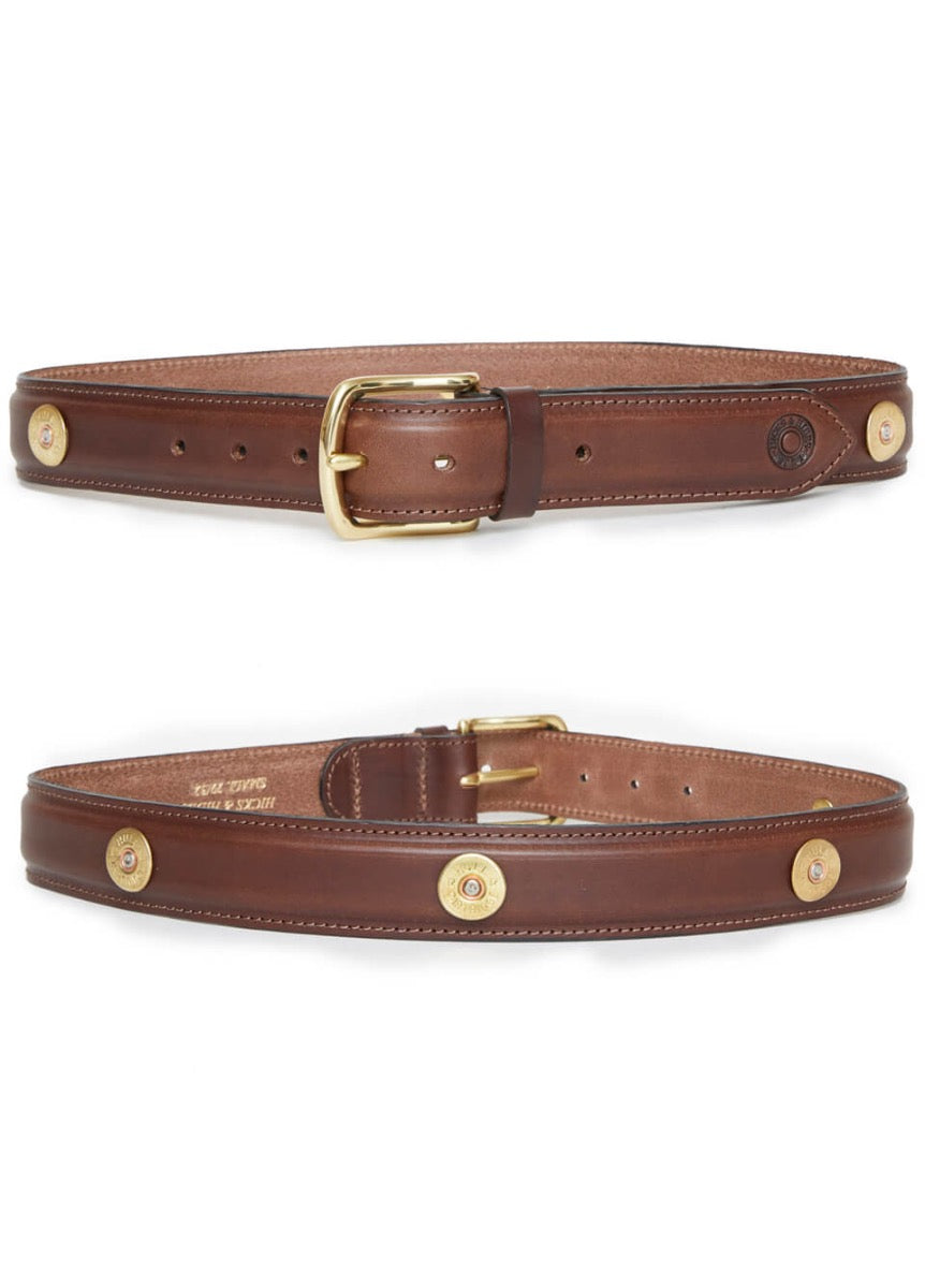 Hicks & Hides Broadway Multi Field Belt - Brown