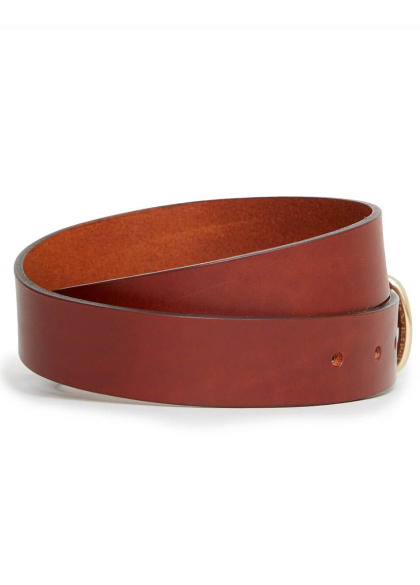 Hicks & Hides Moreton Keeper Belt - Cognac