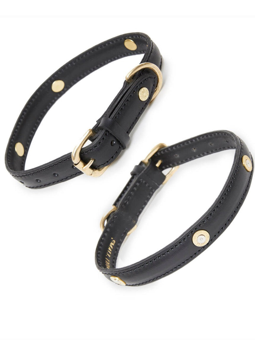 Hicks & Hides Stanway Multi Field Dog Collar - Black