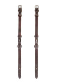 Henry James Billet Cheekpieces - Havana
