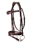 Henry James Comfort Flash Bridle - Havana