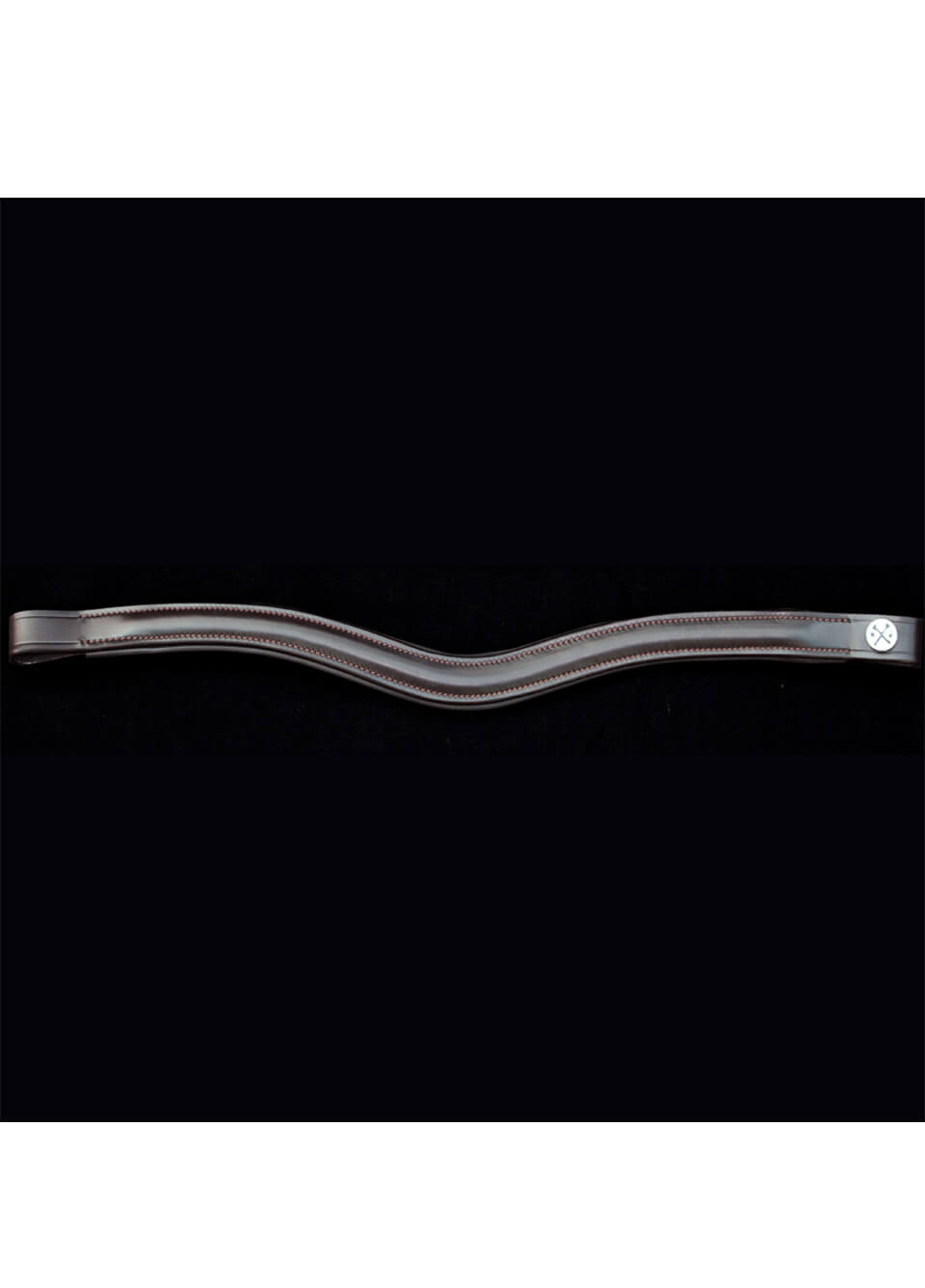 Henry James Curved Browband - Havana