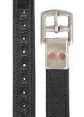 Henry James Precision Calfskin Stirrup Leathers - Black