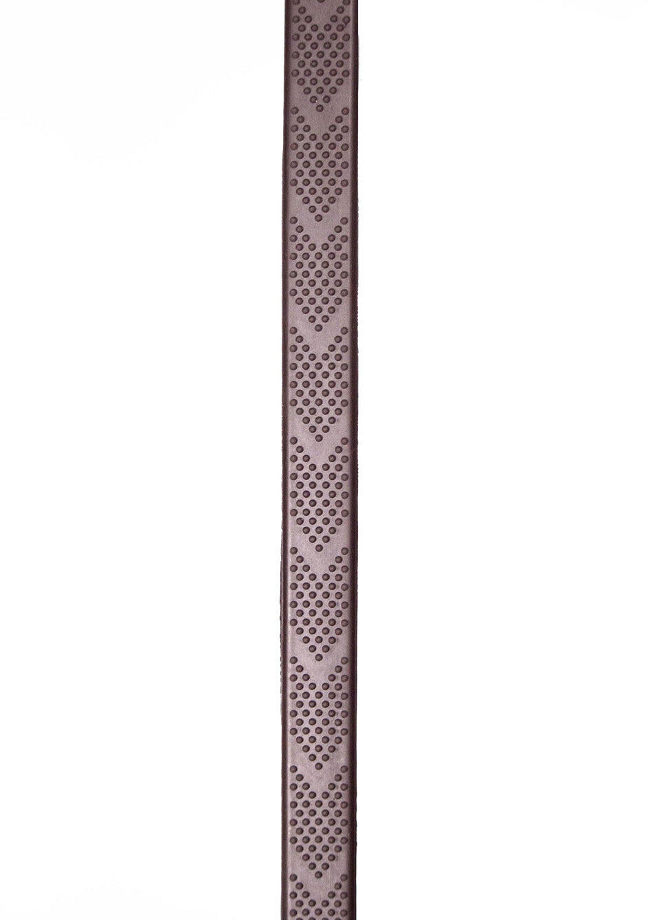 Henry James V-Grip Rubber Reins - Havana