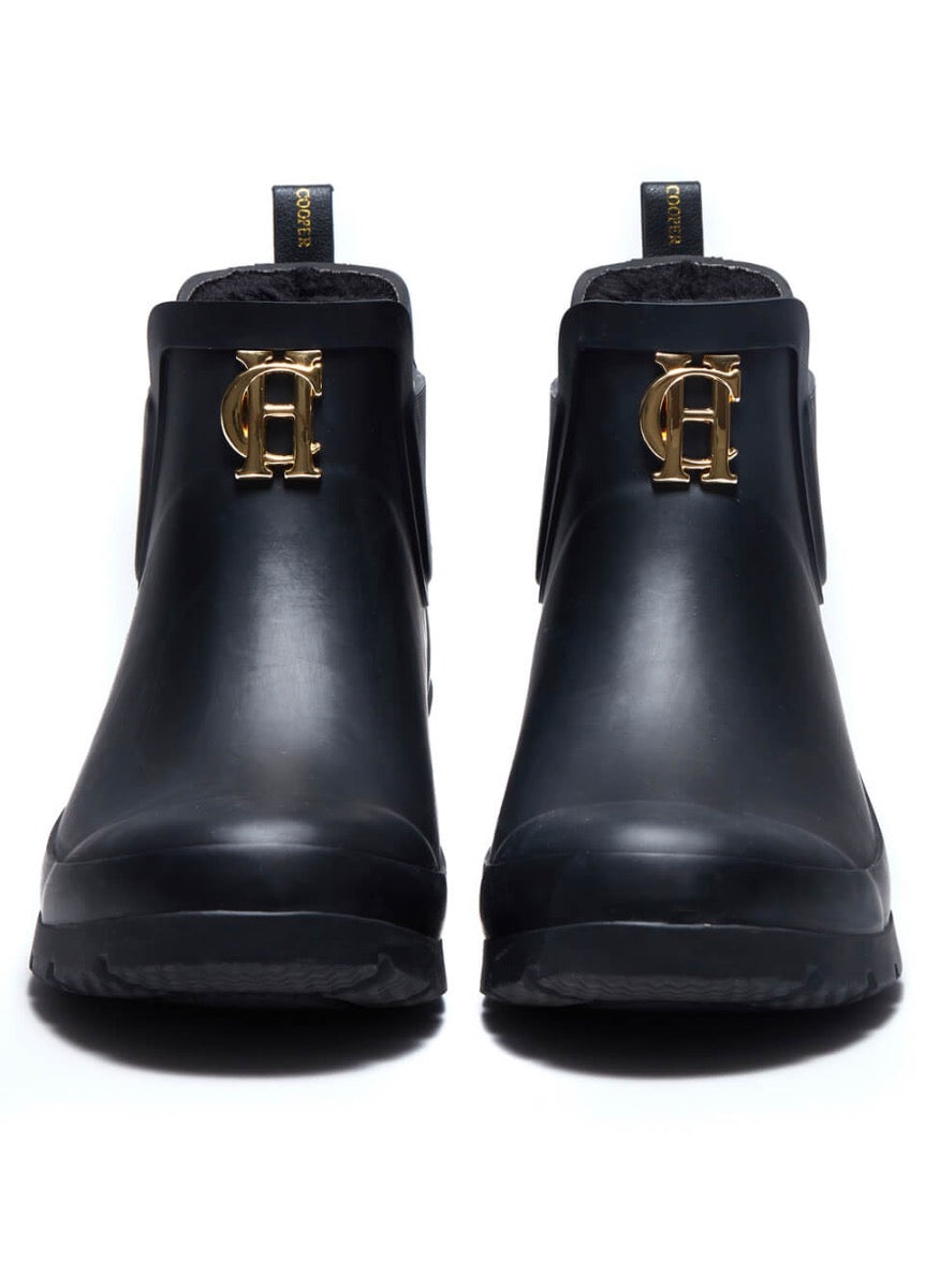 Holland Cooper Rubber Chelsea Boot - Black