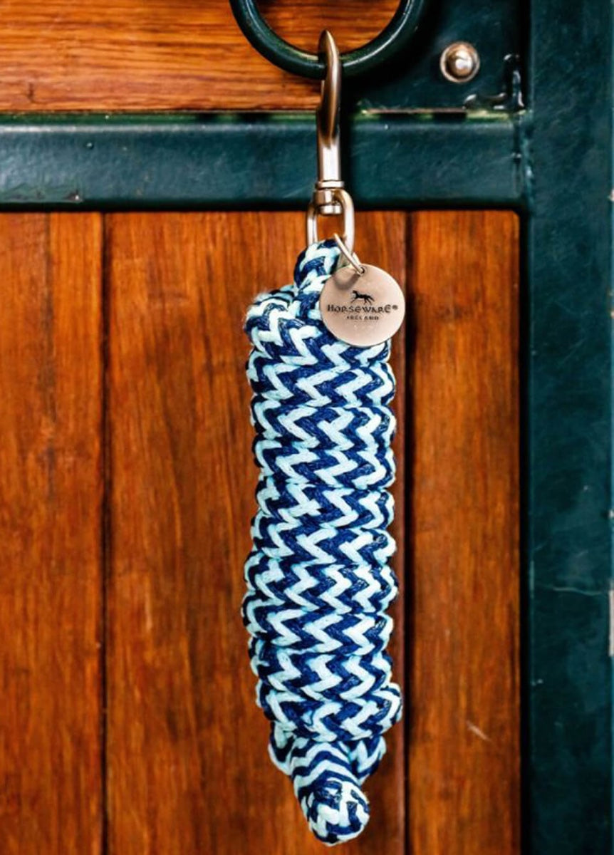 Horseware Signature Lead Rope - Navy/Haze Blue