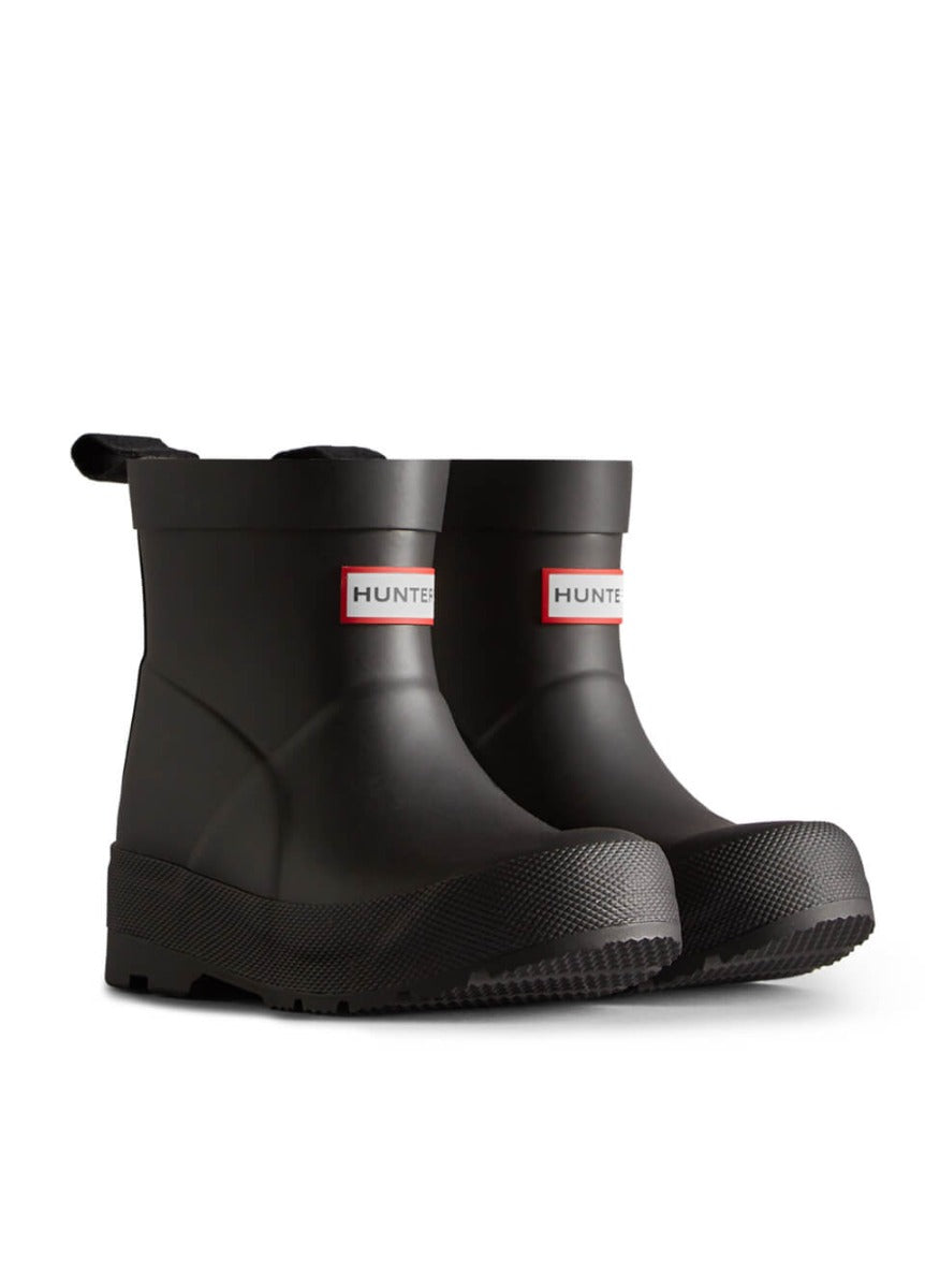 Hunter Little Kids Play Boot - Black