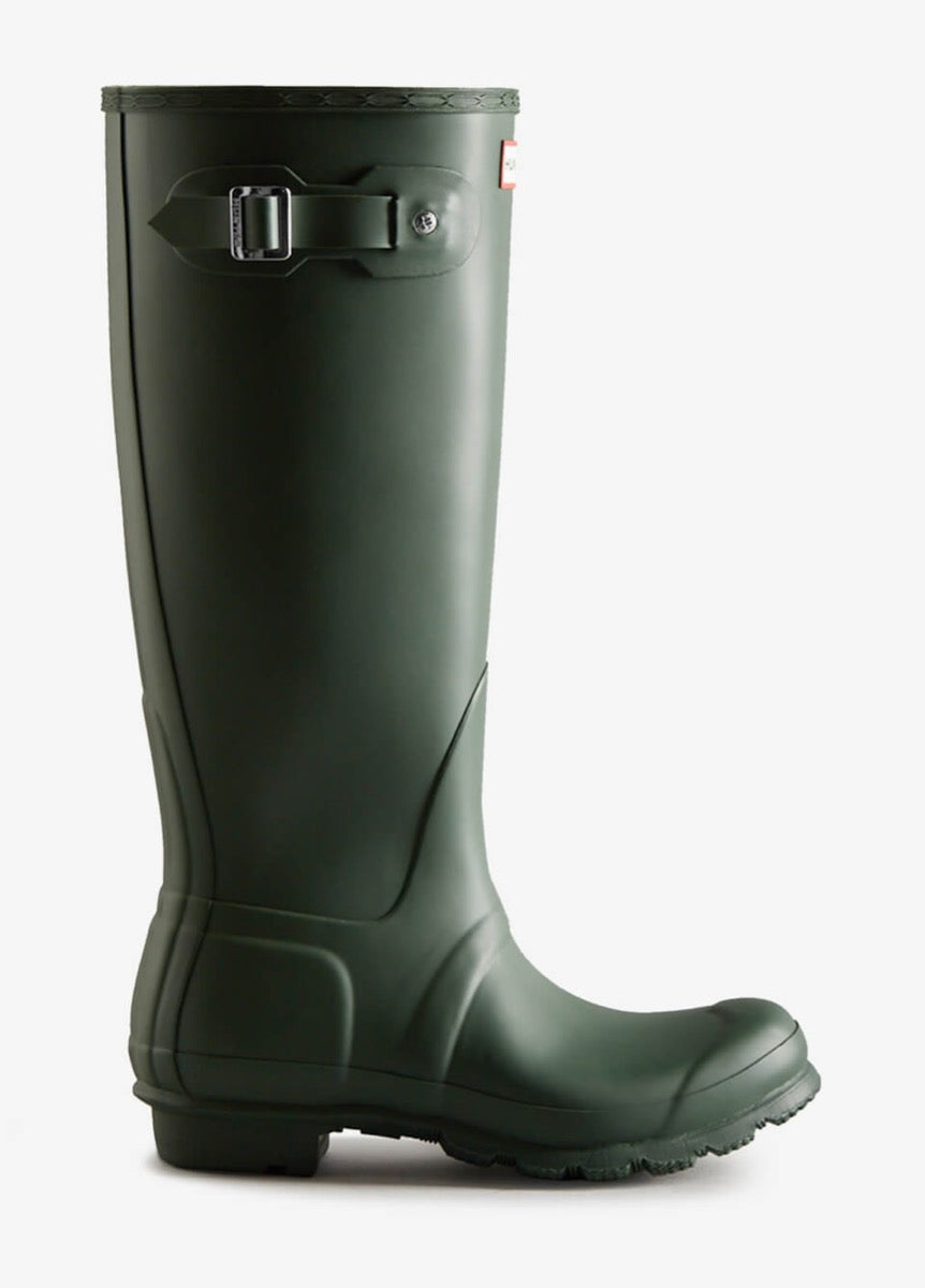 Hunter Womens Original Tall Wellingtons - Hunter Green