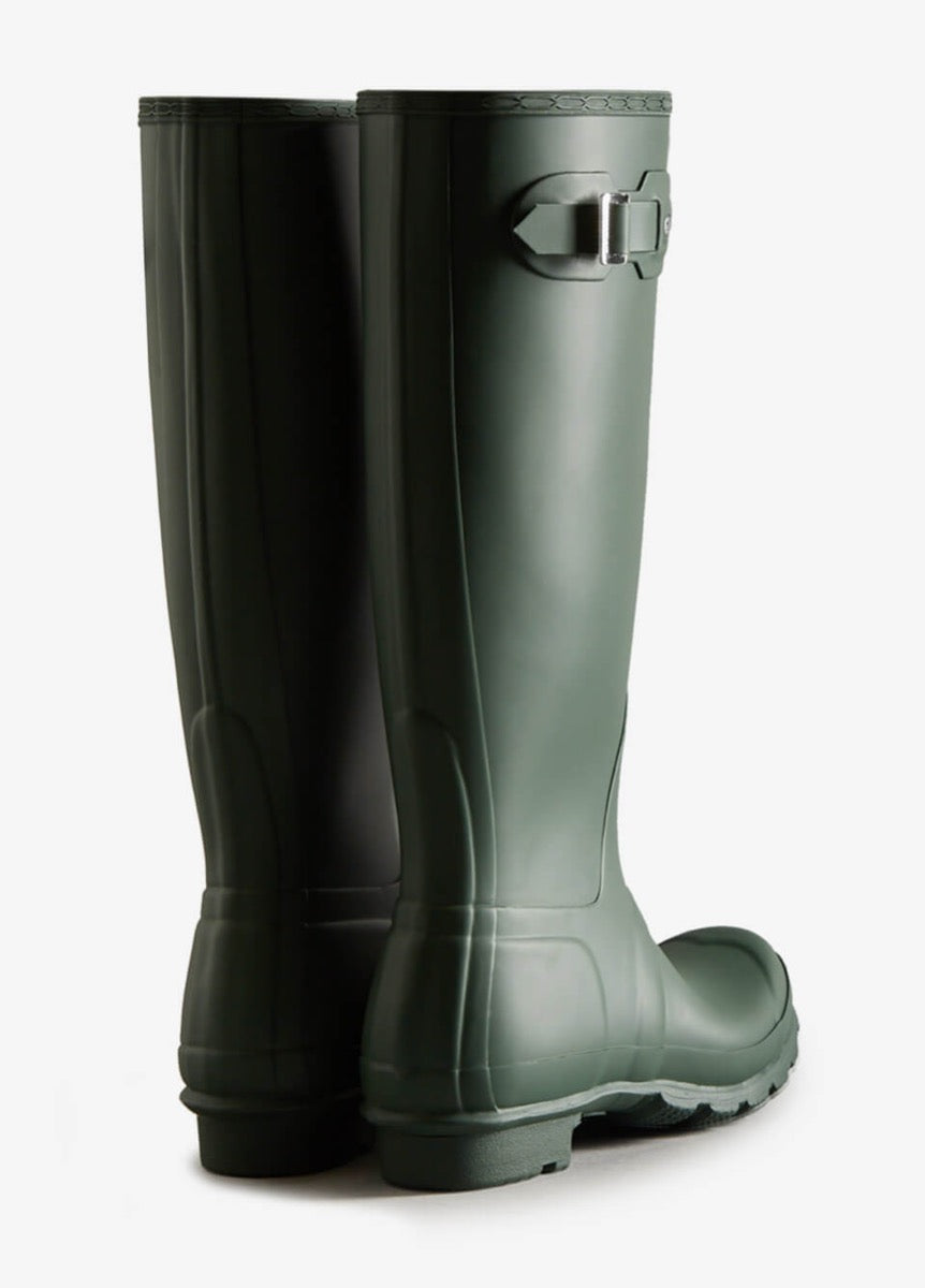 Hunter Womens Original Tall Wellingtons - Hunter Green