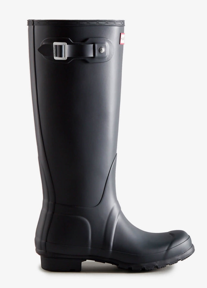 Hunter Womens Original Tall Wellingtons - Navy