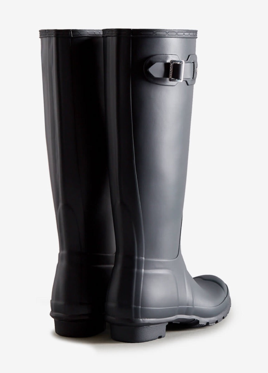 Hunter Womens Original Tall Wellingtons - Navy