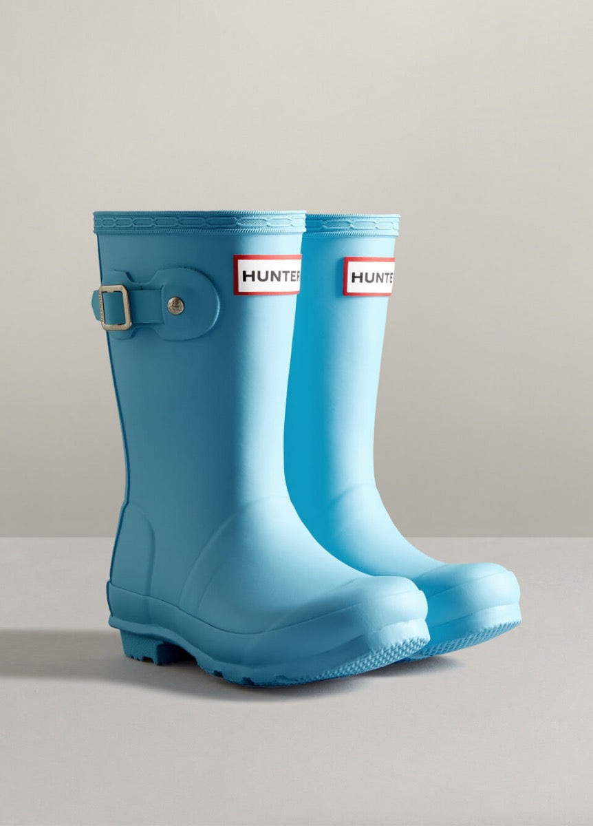 Childs Hunter Wellingtons - Borealis Blue