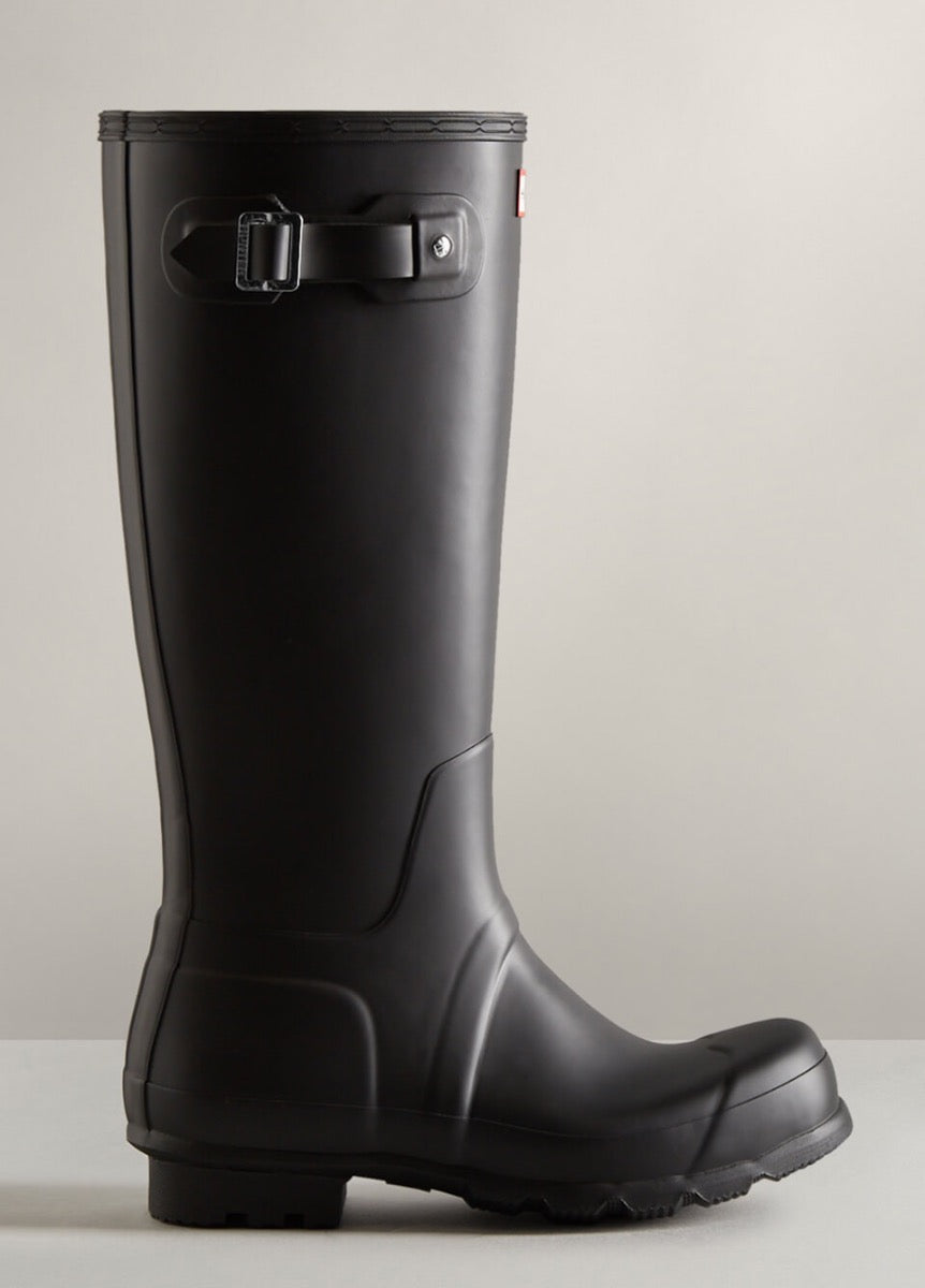 Hunter Mens Original Tall Wellington Boots - Black