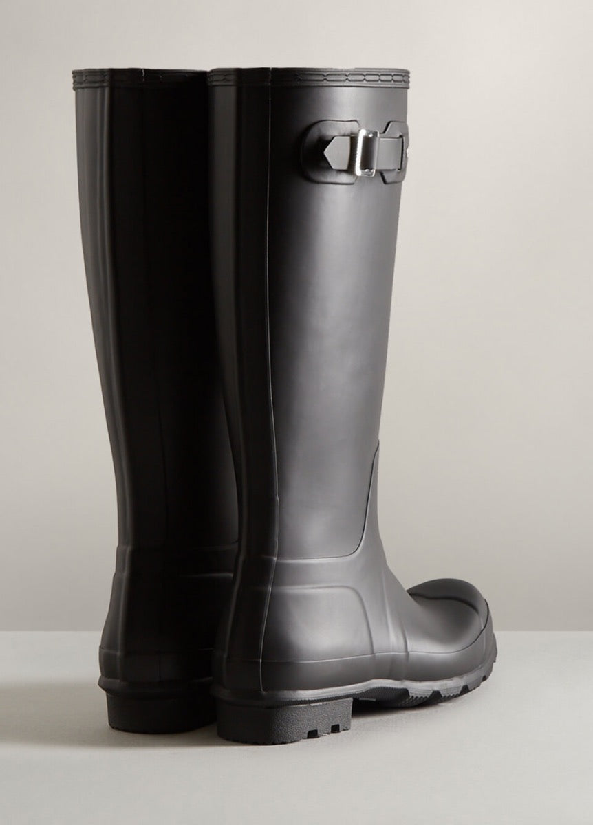 Hunter Mens Original Tall Wellington Boots - Black