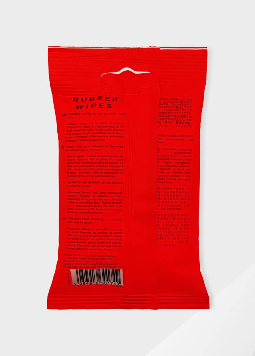 Hunter Rubber Boot Wipes