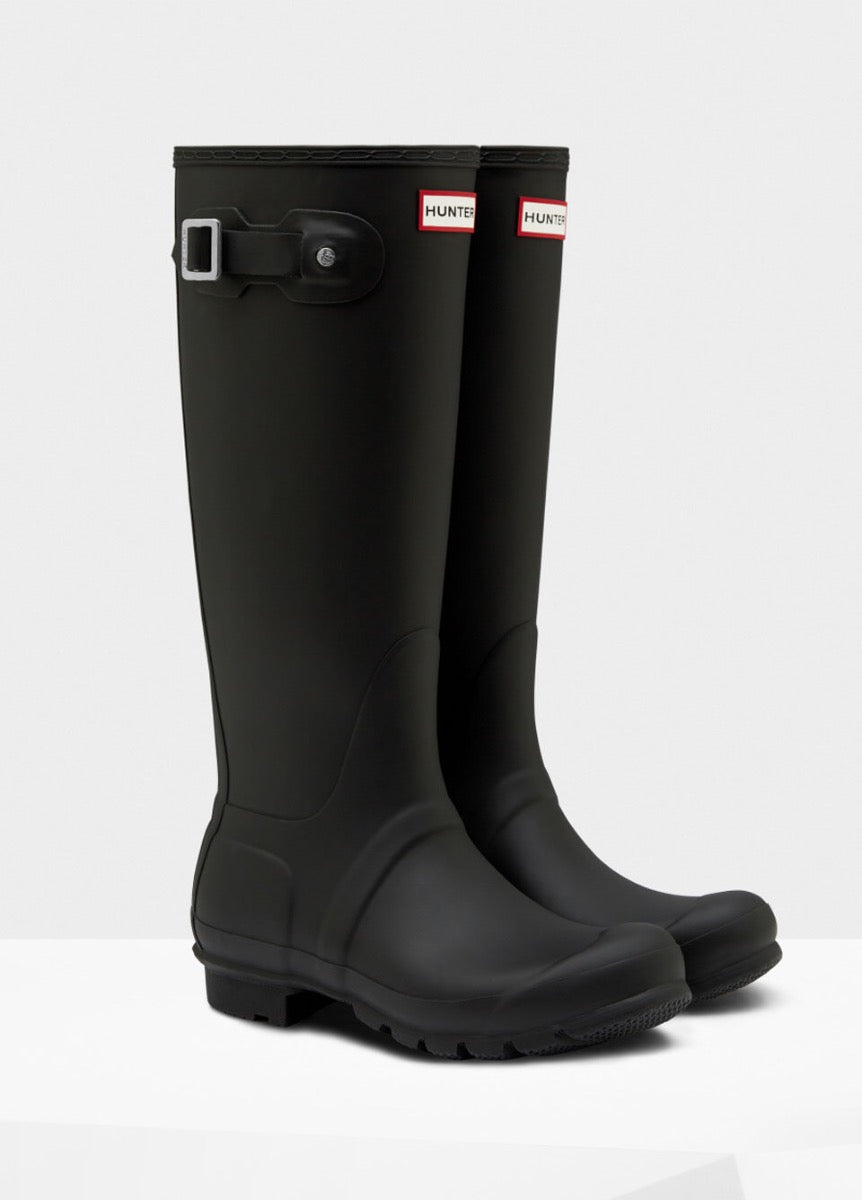 Hunter Womens Original Tall Wellington Boot - Black