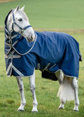 Amigo 1200D Fieldsafe Plus Turnout Rug 0g - Navy/Titanium