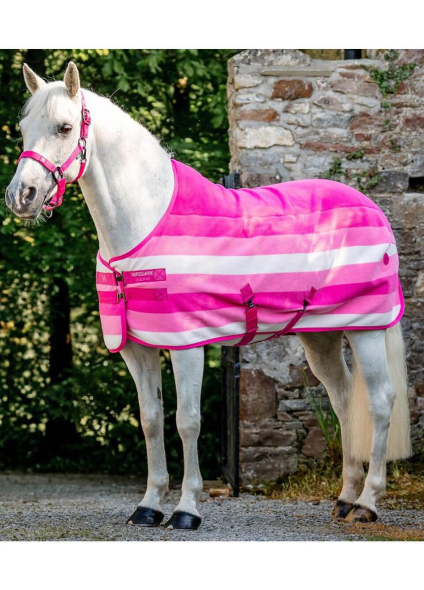 Horseware Newmarket Fleece Cooler - Witney Pink