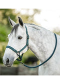 Horseware Headcollar & Leadrope - Dynasty Green