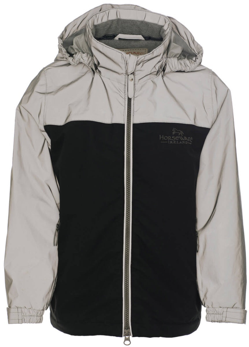Horseware Kids Reflective Corrib Jacket - Reflective Grey