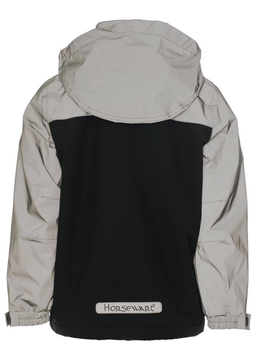 Horseware Kids Reflective Corrib Jacket - Reflective Grey