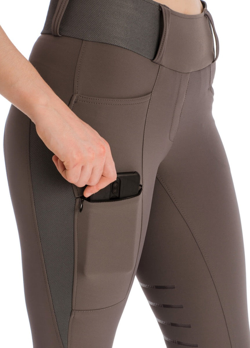 Horseware Meryl Hybrid Breeches - Grey