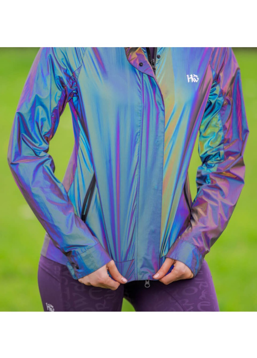 Horseware Rainbow Reflective Jacket - Purple