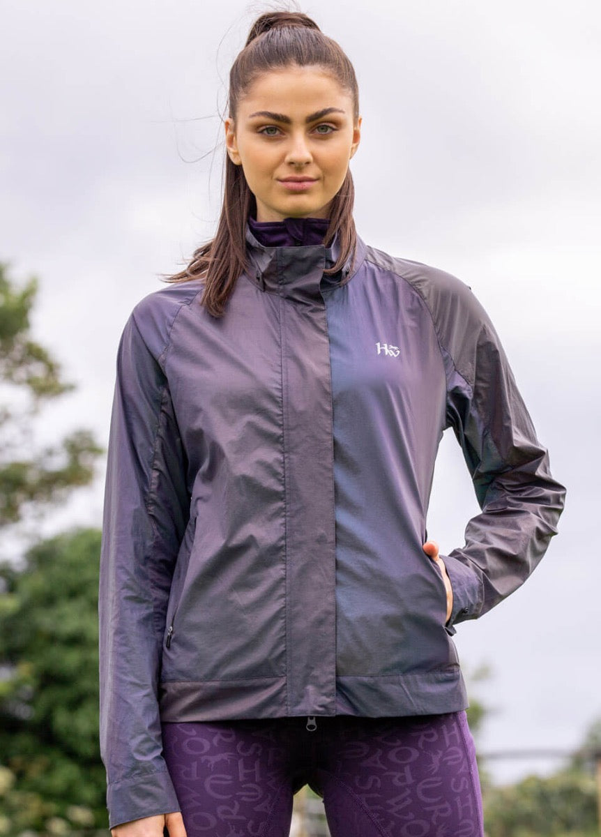 Horseware Rainbow Reflective Jacket - Purple