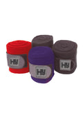 Hy Equestrian Stable Bandages (Set of 4) - Navy
