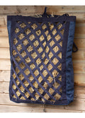 Hy Equestrian Slow Flow Diamond Hay Bag - Navy
