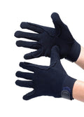 Hy5 Cotton Pimple Gloves - Navy