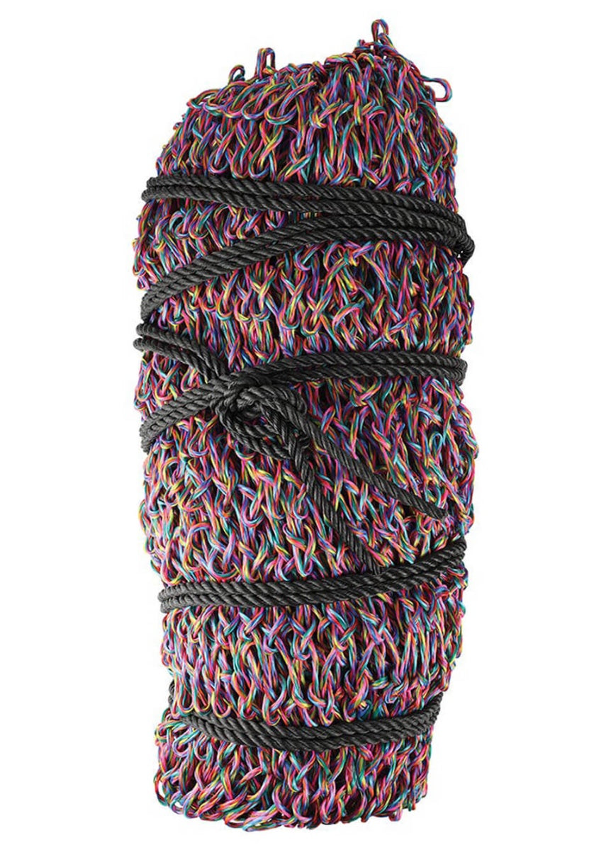 Hy Equestrian Slow Flow Bale Haynet - Rainbow
