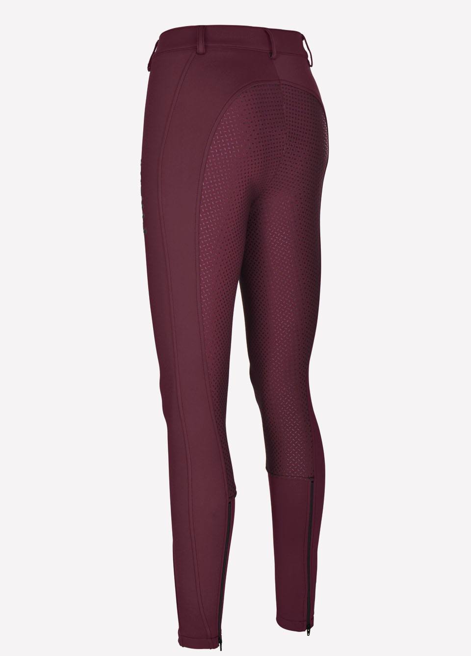 Pikeur Ladies Ine Grip Breeches - Bordeaux