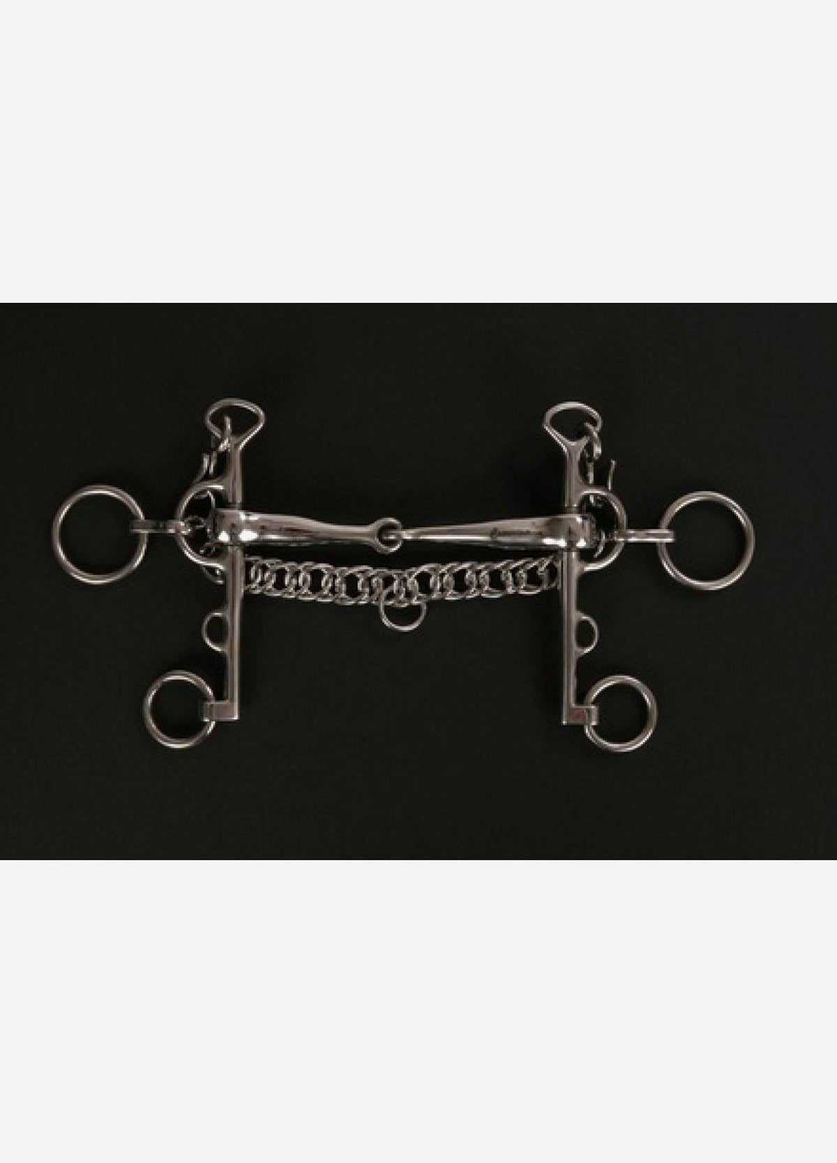 Jeffries Jointed Rugby Pelham Bit BI708