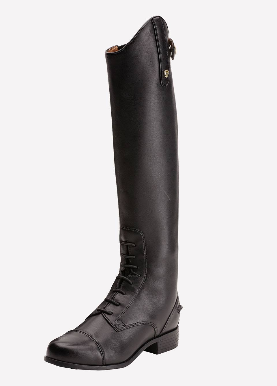 Ariat Junior Heritage Contour Field Zip Tall Riding Boots - Black
