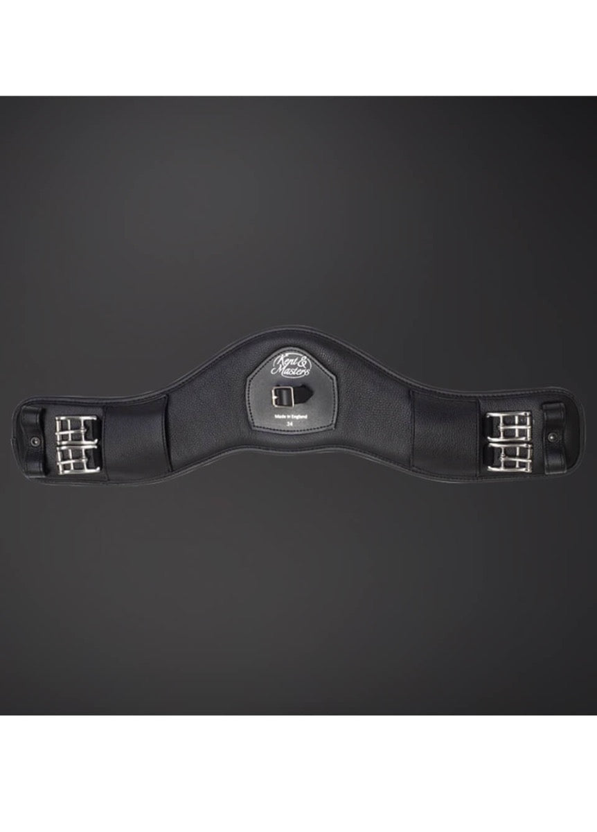 Kent & Masters Short Dressage Girth - Black