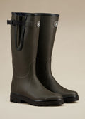 Le Chameau Men's National Trust Vierzon Wellington Boots - Vert Chene