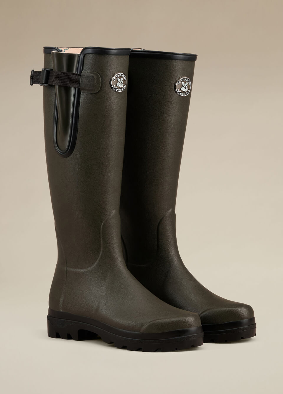 Le Chameau National Trust Women's Vierzon Wellington Boots - Vert Chene
